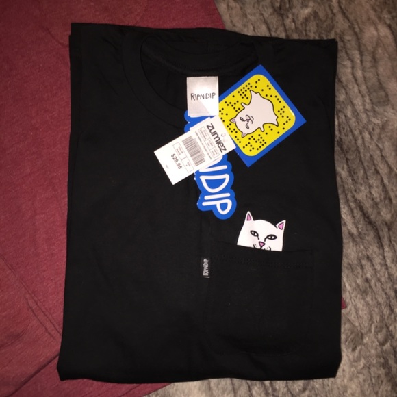 Zumiez Shirts Nwt New Lord Nermal Flip Off Kitty Cat Zumiez Tees